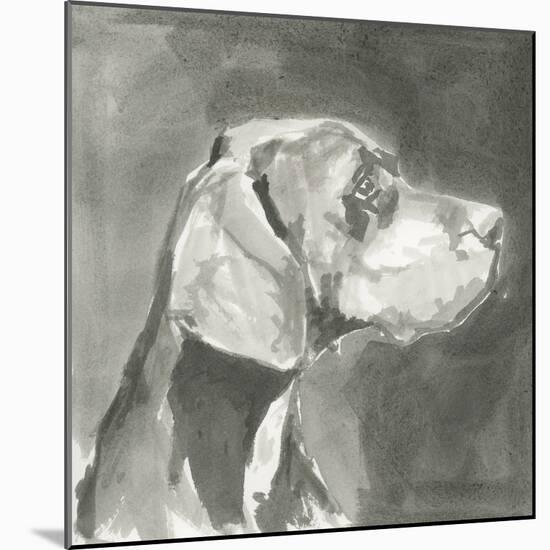 A Very Neutral Modern Dog IV-null-Mounted Art Print