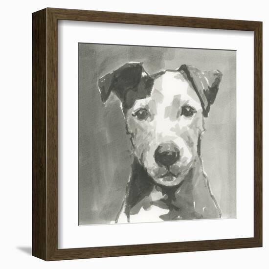 A Very Neutral Modern Dog VI-null-Framed Art Print