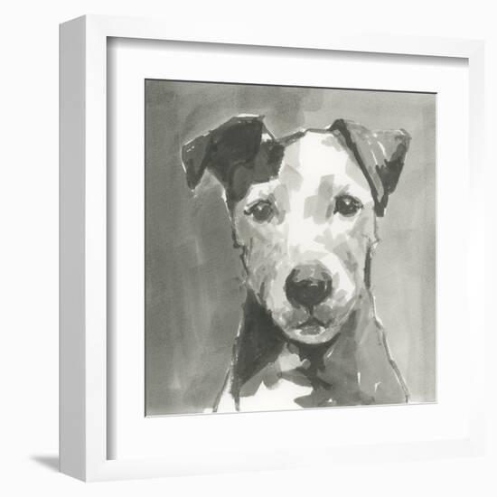 A Very Neutral Modern Dog VI-null-Framed Art Print