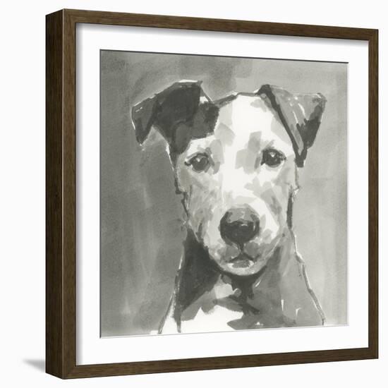 A Very Neutral Modern Dog VI-null-Framed Art Print