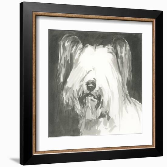 A Very Neutral Modern Dog VIII-null-Framed Art Print