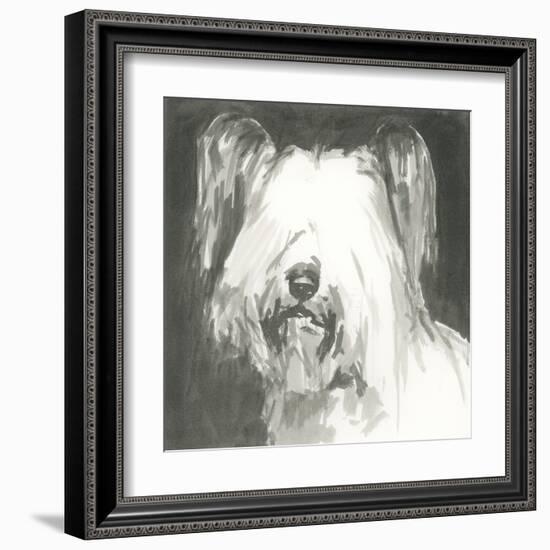 A Very Neutral Modern Dog VIII-null-Framed Art Print