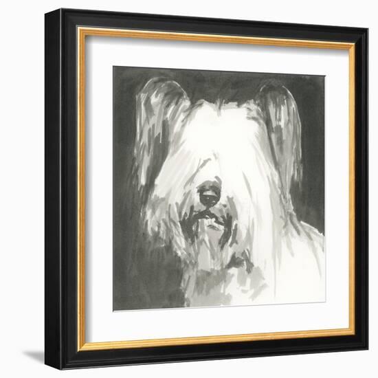 A Very Neutral Modern Dog VIII-null-Framed Art Print