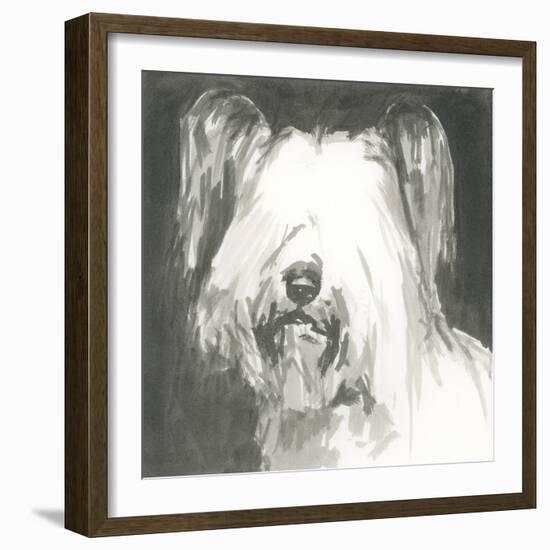 A Very Neutral Modern Dog VIII-null-Framed Art Print