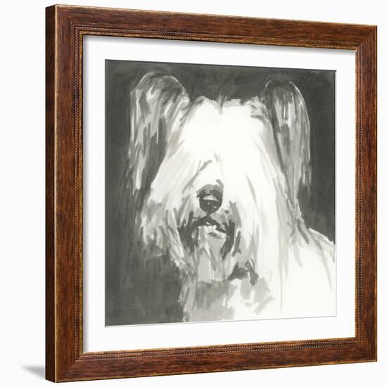 A Very Neutral Modern Dog VIII-null-Framed Art Print