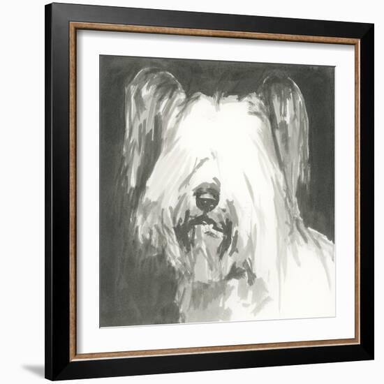 A Very Neutral Modern Dog VIII-null-Framed Art Print