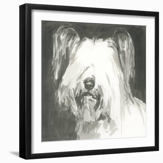 A Very Neutral Modern Dog VIII-null-Framed Art Print