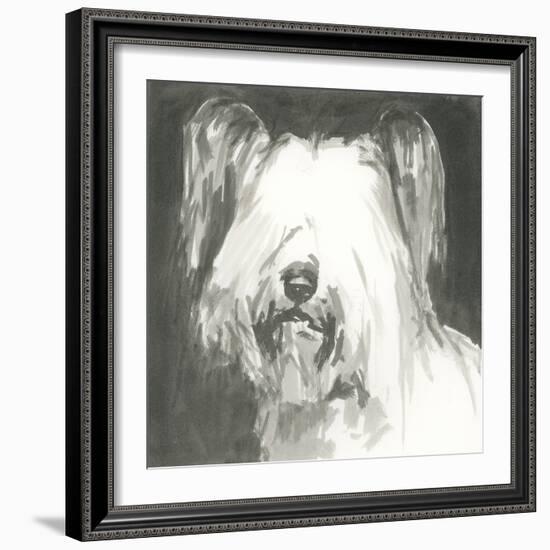 A Very Neutral Modern Dog VIII-null-Framed Art Print