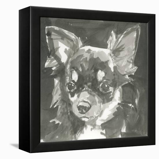 A Very Neutral Modern Dog XI-null-Framed Stretched Canvas