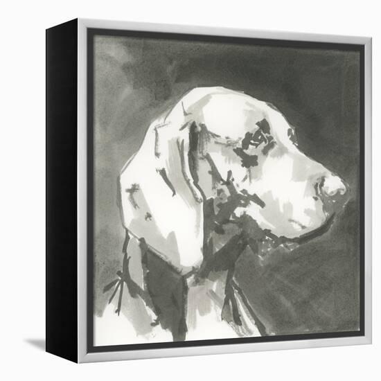 A Very Neutral Modern Dog XII-null-Framed Stretched Canvas