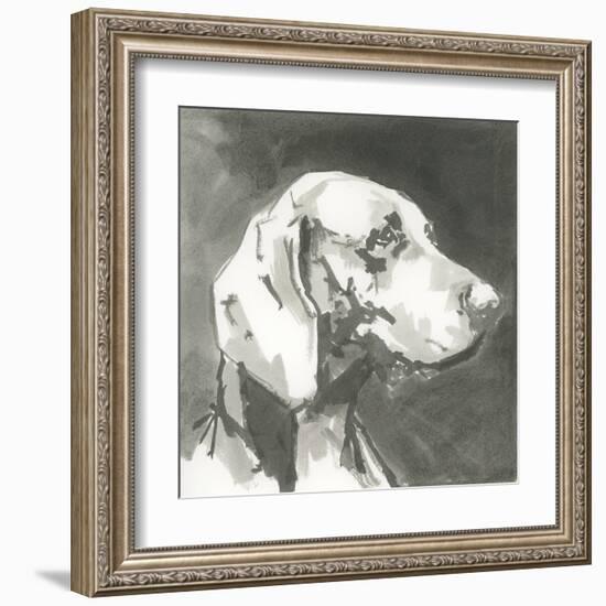 A Very Neutral Modern Dog XII-null-Framed Art Print