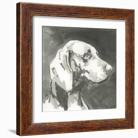 A Very Neutral Modern Dog XII-null-Framed Art Print