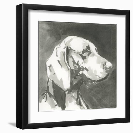 A Very Neutral Modern Dog XII-null-Framed Art Print