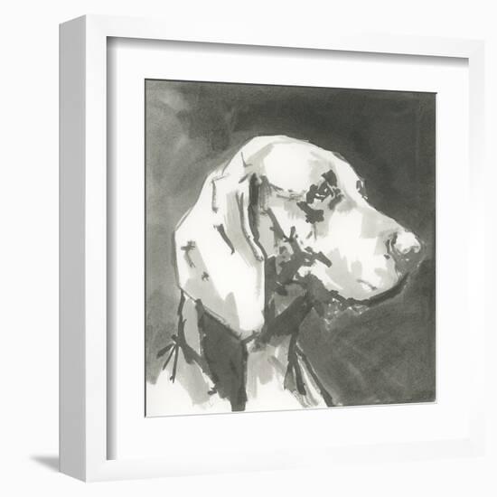 A Very Neutral Modern Dog XII-null-Framed Art Print