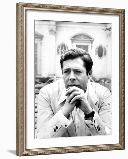 A Very Private Affair, Marcello Mastroianni, 1962-null-Framed Photo