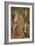 A Very Rare Buddhist Painting of Guanyin and Four Bodhisttvas, Dated Shunzhi Tenth Year (AD1654)-null-Framed Giclee Print