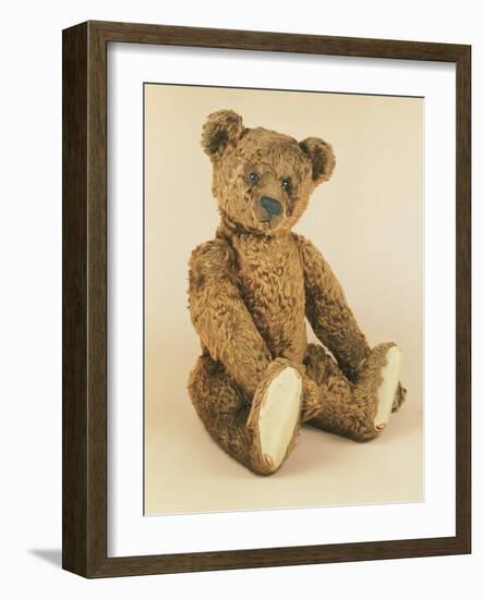 A Very Rare Large Cinnamon Bear, 1907-Steiff-Framed Giclee Print