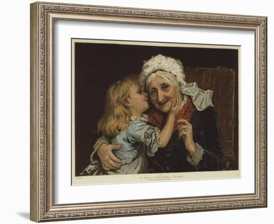 A Very, Very Great Secret-Frederick Morgan-Framed Giclee Print