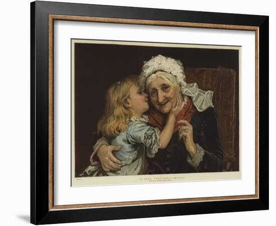 A Very, Very Great Secret-Frederick Morgan-Framed Giclee Print