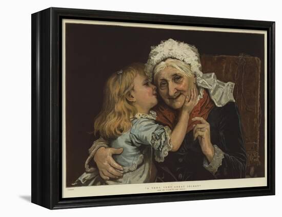 A Very, Very Great Secret-Frederick Morgan-Framed Premier Image Canvas