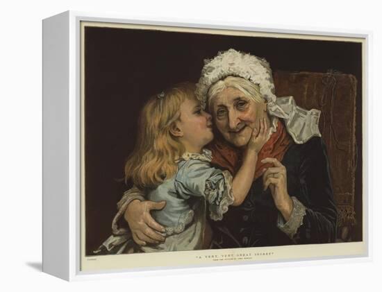 A Very, Very Great Secret-Frederick Morgan-Framed Premier Image Canvas