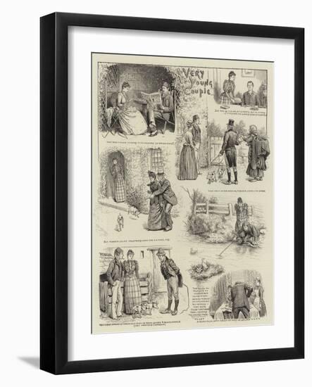 A Very Young Couple-William Ralston-Framed Giclee Print
