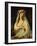 A Vestal Virgin Crowned with Flowers, 1783-Jacques Louis David-Framed Giclee Print