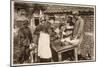 A Veterinary Hospital at the Front (B/W Photo)-German photographer-Mounted Giclee Print