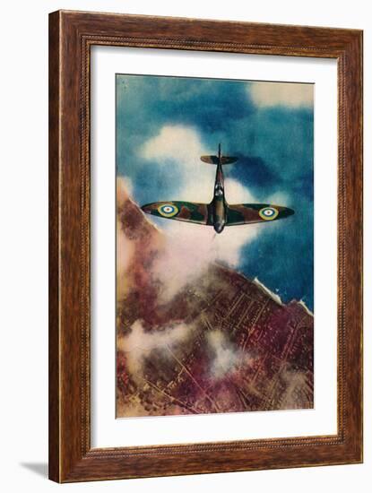 A Vickers Supermarine Spitfire, 1940-null-Framed Giclee Print