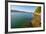 A View across the Estuary to Barmouth Viaduct Barmouth Gwynedd Wales UK-David Holbrook-Framed Photographic Print
