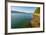 A View across the Estuary to Barmouth Viaduct Barmouth Gwynedd Wales UK-David Holbrook-Framed Photographic Print