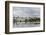 A View across the Pond of Downtown Reykjavik, Iceland, Polar Regions-Michael Nolan-Framed Photographic Print