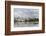 A View across the Pond of Downtown Reykjavik, Iceland, Polar Regions-Michael Nolan-Framed Photographic Print