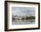 A View across the Pond of Downtown Reykjavik, Iceland, Polar Regions-Michael Nolan-Framed Photographic Print