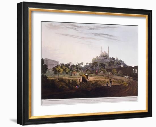 A View at Lucknow, 1824-Henry Salt-Framed Giclee Print