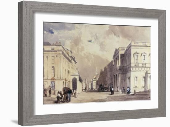 A View Down Pall Mall Looking Towards Trafalgar Square-Thomas Shotter Boys-Framed Giclee Print