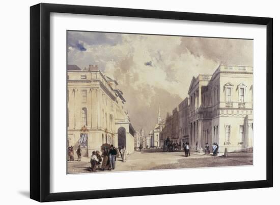 A View Down Pall Mall Looking Towards Trafalgar Square-Thomas Shotter Boys-Framed Giclee Print