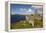 A view from Clogher Head towards Sybil Point, at the western end of the Dingle Peninsula, County Ke-Nigel Hicks-Framed Premier Image Canvas