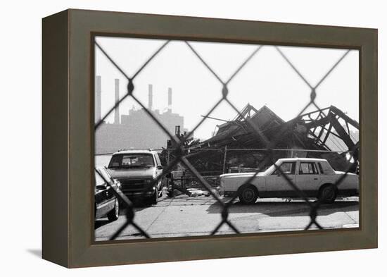 A View from Kent Avenue-Evan Morris Cohen-Framed Premier Image Canvas