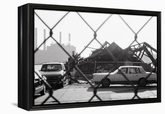 A View from Kent Avenue-Evan Morris Cohen-Framed Premier Image Canvas