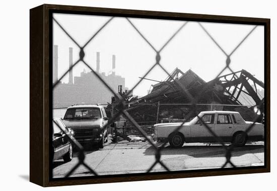 A View from Kent Avenue-Evan Morris Cohen-Framed Premier Image Canvas