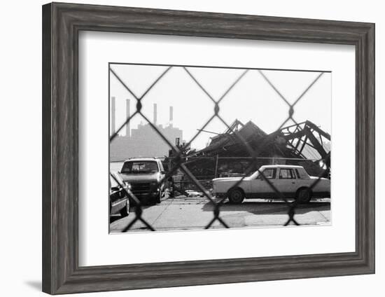 A View from Kent Avenue-Evan Morris Cohen-Framed Photographic Print