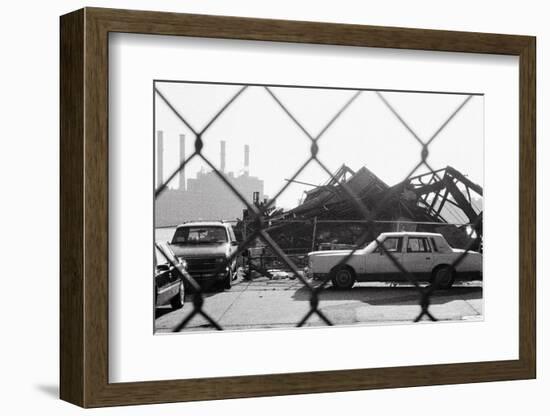 A View from Kent Avenue-Evan Morris Cohen-Framed Photographic Print