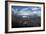 A view from Kongde looking down on Namche, biggest village in Khumbu (Everest), Nepal, Himalayas-Alex Treadway-Framed Photographic Print