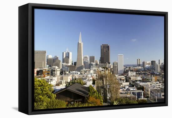 A View from Telegraph Hill, San Francisco, California, USA-Susan Pease-Framed Premier Image Canvas