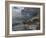 A view from the cliffs at Lands End, Cornwall, England, United Kingdom, Europe-Jon Gibbs-Framed Photographic Print