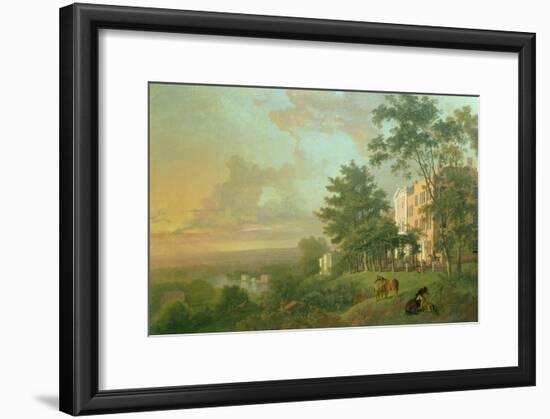 A View from the Terrace, Richmond Hill-Carl Frederic Aagaard-Framed Giclee Print