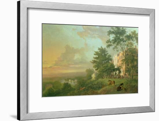 A View from the Terrace, Richmond Hill-Carl Frederic Aagaard-Framed Giclee Print