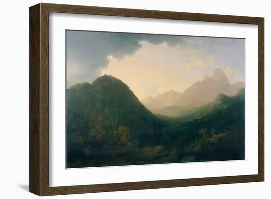 A View in the Lake District, possibly from the Duddon Valley-John Glover-Framed Giclee Print