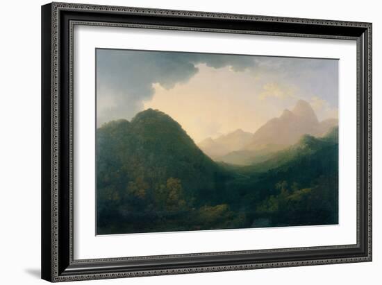 A View in the Lake District, possibly from the Duddon Valley-John Glover-Framed Giclee Print